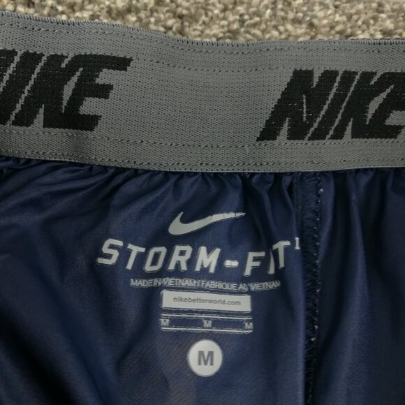 Villanova Wildcats Pants Nike Storm Fit Ankle Zip Pockets Blue Mens Medium - Picture 4 of 11